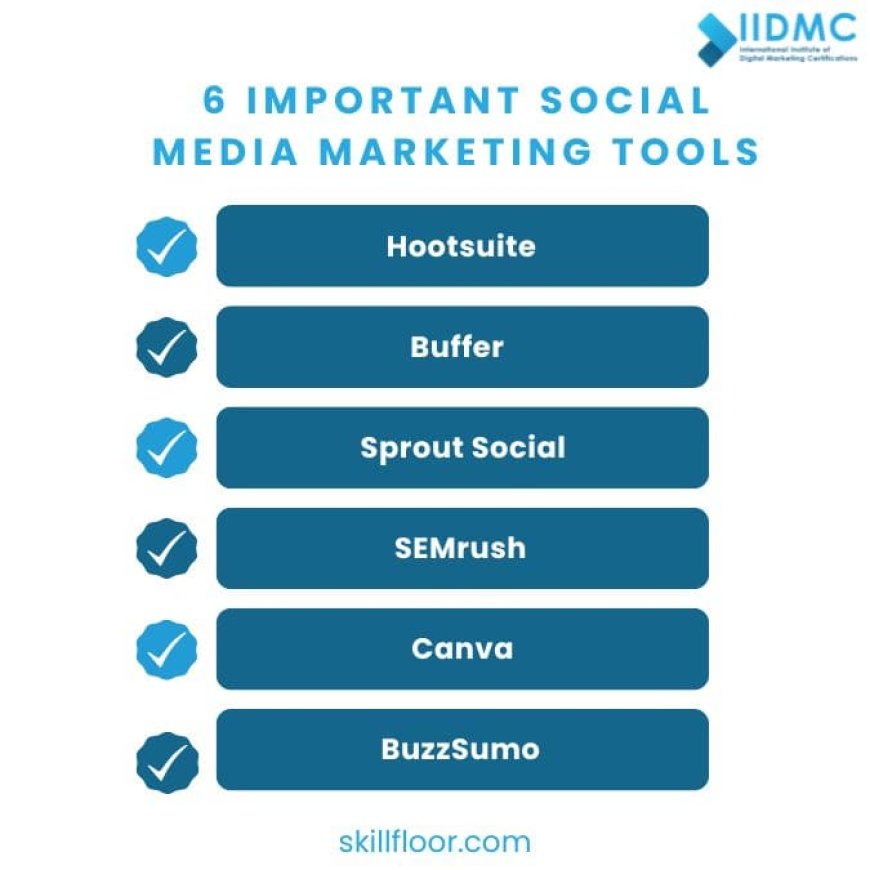 6 important social media marketing tools