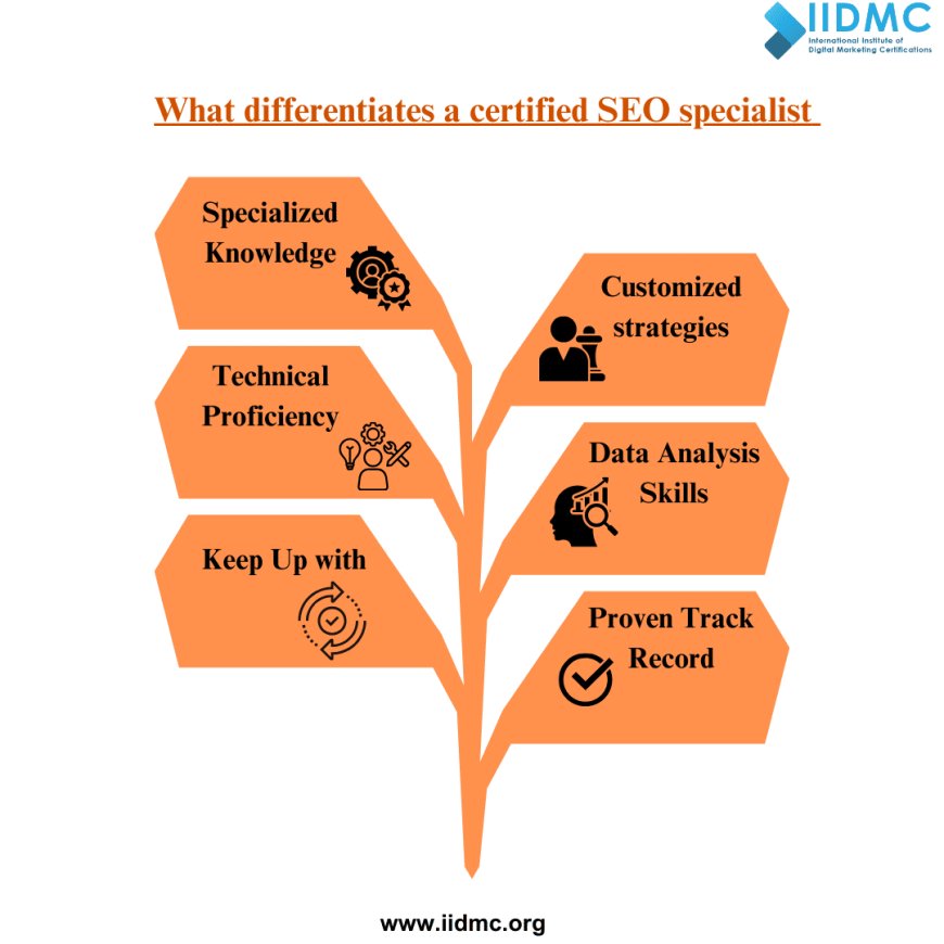 What differentiates a certified SEO specialist