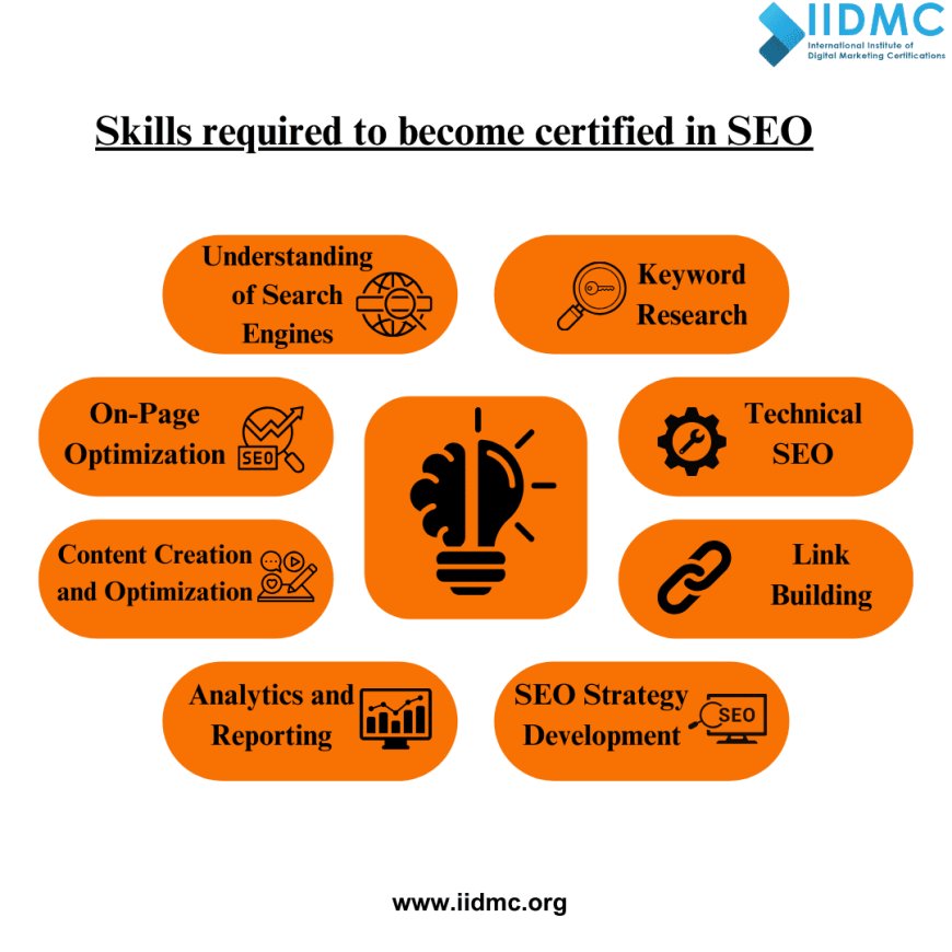 skills required to become certified in seo