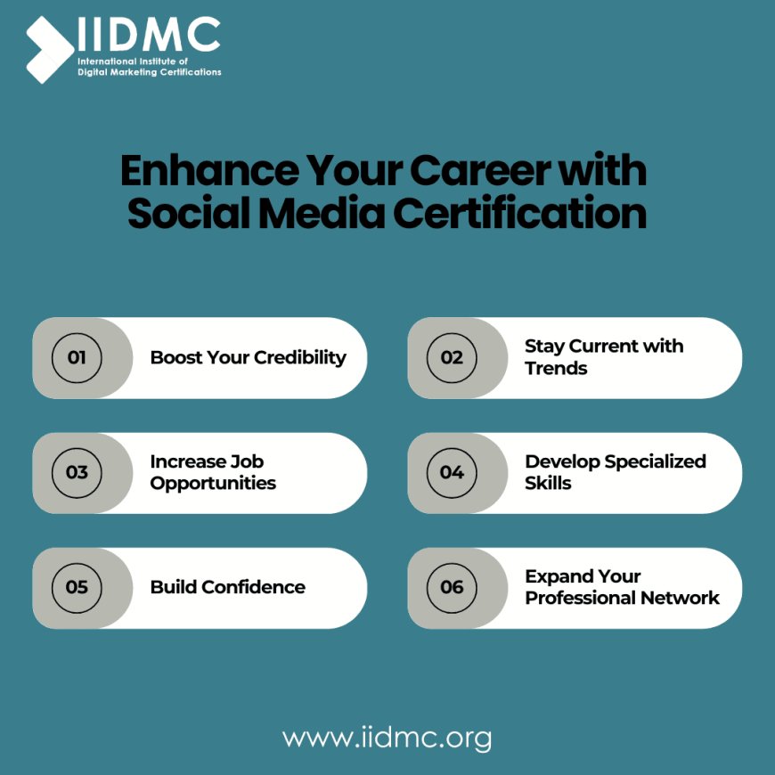 Enhance Your Career with Social Media Certification
