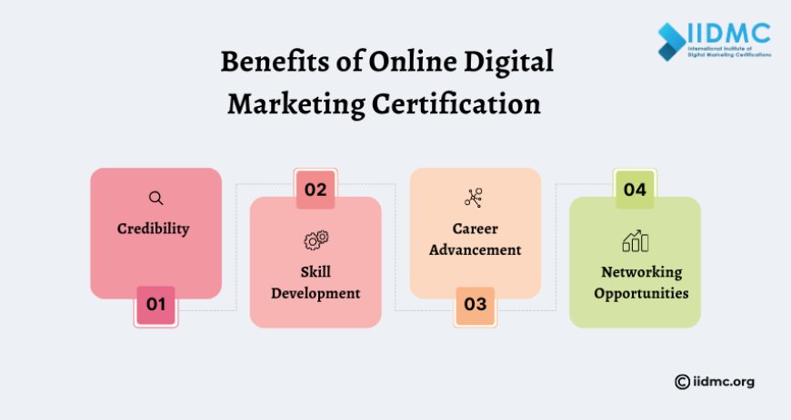 Benefits of Online Digital Marketing Certification 
