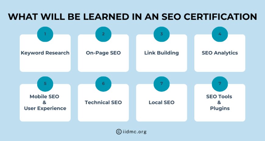 What Will Be Learned in an SEO Certification